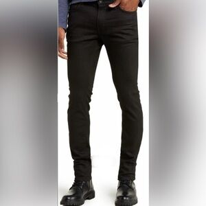 John Varvatos Men's Wight Skinny Jeans With Button Fly Size 34